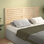 vidaXL Tăblie de pat, 206x4x100 cm, lemn masiv de pin