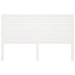 vidaXL Tăblie de pat, alb, 206x4x100 cm, lemn masiv de pin vidaXL Tăblie de pat, alb, 206x4x100 cm, lemn masiv de pin