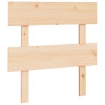 vidaXL Tăblie de pat, 78,5x3x81 cm, lemn masiv de pin