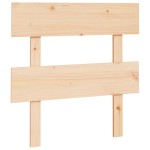 vidaXL Tăblie de pat, 93,5x3x81 cm, lemn masiv de pin