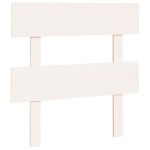 vidaXL Tăblie de pat, alb, 93,5x3x81 cm, lemn masiv de pin vidaXL Tăblie de pat, alb, 93,5x3x81 cm, lemn masiv de pin