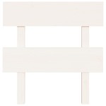 vidaXL Tăblie de pat, alb, 103,5x3x81 cm, lemn masiv de pin