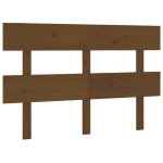 vidaXL Tăblie de pat, maro miere, 144x3x81 cm, lemn masiv de pin vidaXL Tăblie de pat, maro miere, 144x3x81 cm, lemn masiv de pin