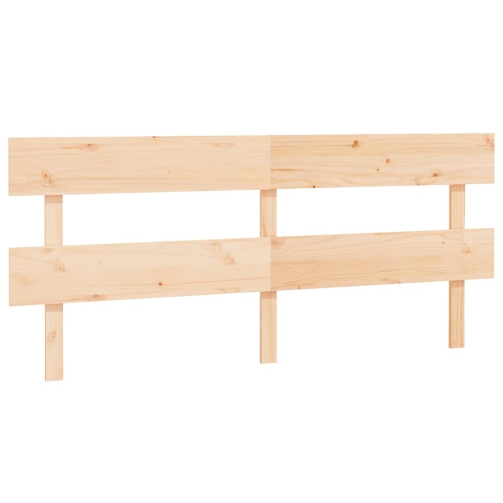 vidaXL Tăblie de pat, 204x3x81 cm, lemn masiv de pin
