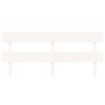 vidaXL Tăblie de pat, alb, 204x3x81 cm, lemn masiv de pin vidaXL Tăblie de pat, alb, 204x3x81 cm, lemn masiv de pin