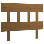 vidaXL Tăblie de pat, maro miere, 93,5x3x81 cm, lemn masiv de pin