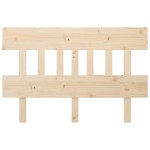 vidaXL Tăblie de pat, 153,5x3x81 cm, lemn masiv de pin