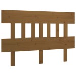 vidaXL Tăblie de pat, maro miere, 153,5x3x81 cm, lemn masiv de pin