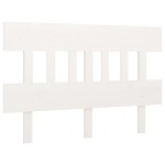 vidaXL Tăblie de pat, alb, 183,5x3x81 cm, lemn masiv de pin vidaXL Tăblie de pat, alb, 183,5x3x81 cm, lemn masiv de pin