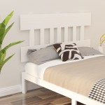 vidaXL Tăblie de pat, alb, 183,5x3x81 cm, lemn masiv de pin vidaXL Tăblie de pat, alb, 183,5x3x81 cm, lemn masiv de pin