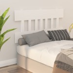 vidaXL Tăblie de pat, alb, 183,5x3x81 cm, lemn masiv de pin vidaXL Tăblie de pat, alb, 183,5x3x81 cm, lemn masiv de pin