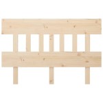 vidaXL Tăblie de pat, 203,5x3x81 cm, lemn masiv de pin