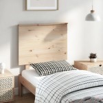 vidaXL Tăblie de pat, 79x6x82,5 cm, lemn masiv de pin