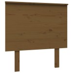 vidaXL Tăblie de pat, maro miere, 79x6x82,5 cm, lemn masiv de pin