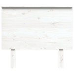 vidaXL Tăblie de pat, alb, 94x6x82,5 cm, lemn masiv de pin vidaXL Tăblie de pat, alb, 94x6x82,5 cm, lemn masiv de pin