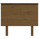 vidaXL Tăblie de pat, maro miere, 94x6x82,5 cm, lemn masiv de pin