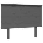 vidaXL Tăblie de pat, gri, 104x6x82,5 cm, lemn masiv de pin vidaXL Tăblie de pat, gri, 104x6x82,5 cm, lemn masiv de pin