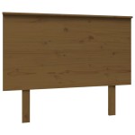 vidaXL Tăblie de pat, maro miere, 104x6x82,5 cm, lemn masiv de pin vidaXL Tăblie de pat, maro miere, 104x6x82,5 cm, lemn masiv de pin