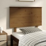 vidaXL Tăblie de pat, maro miere, 104x6x82,5 cm, lemn masiv de pin vidaXL Tăblie de pat, maro miere, 104x6x82,5 cm, lemn masiv de pin