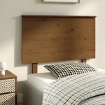 vidaXL Tăblie de pat, maro miere, 104x6x82,5 cm, lemn masiv de pin vidaXL Tăblie de pat, maro miere, 104x6x82,5 cm, lemn masiv de pin