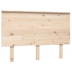 vidaXL Tăblie de pat, 124x6x82,5 cm, lemn masiv de pin