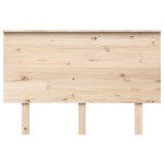 vidaXL Tăblie de pat, 124x6x82,5 cm, lemn masiv de pin