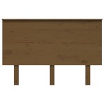 vidaXL Tăblie de pat, maro miere, 124x6x82,5 cm, lemn masiv de pin vidaXL Tăblie de pat, maro miere, 124x6x82,5 cm, lemn masiv de pin