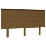 vidaXL Tăblie de pat, maro miere, 139x6x82,5 cm, lemn masiv de pin vidaXL Tăblie de pat, maro miere, 139x6x82,5 cm, lemn masiv de pin