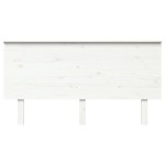 vidaXL Tăblie de pat, alb, 154x6x82,5 cm, lemn masiv de pin vidaXL Tăblie de pat, alb, 154x6x82,5 cm, lemn masiv de pin