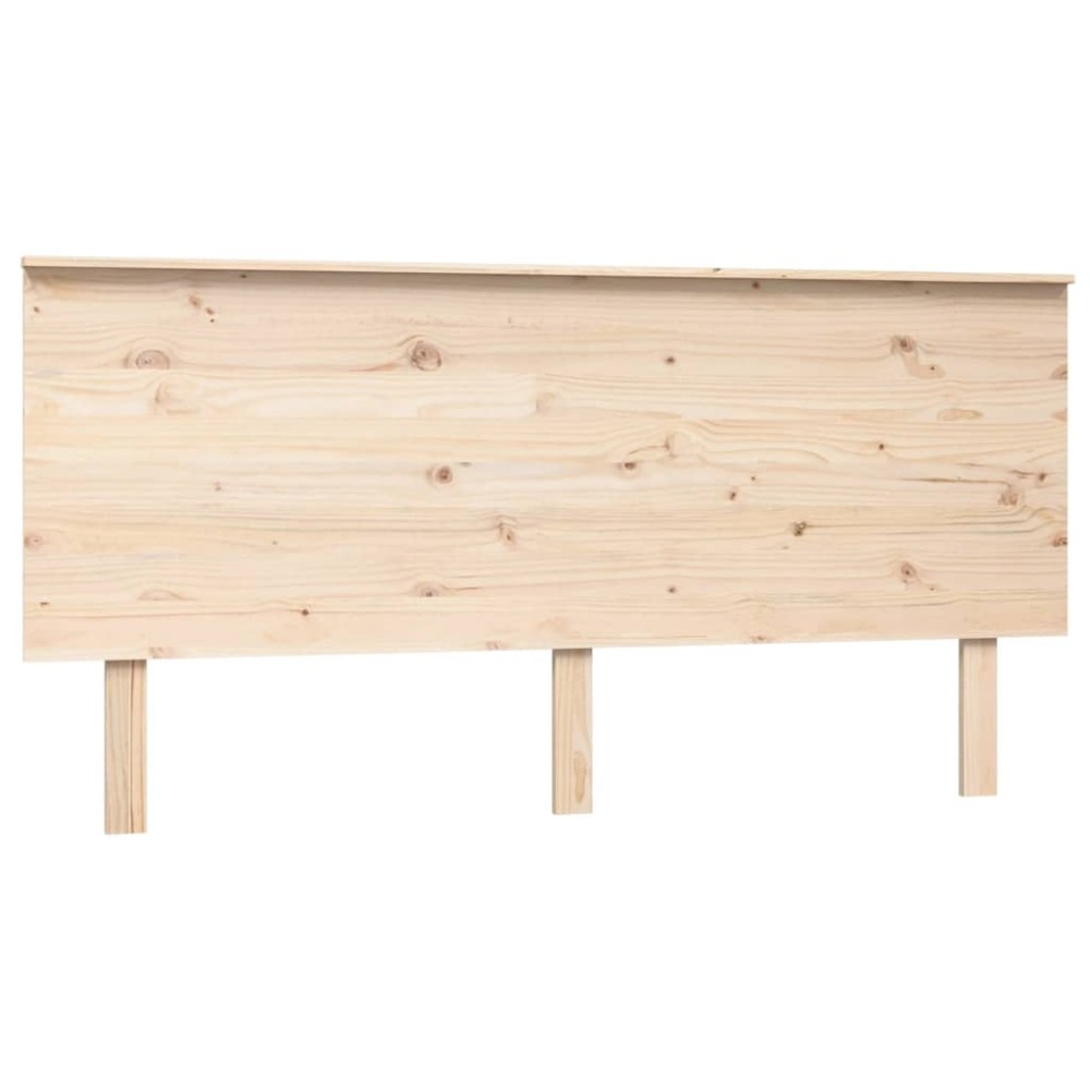 vidaXL Tăblie de pat, 164x6x82,5 cm, lemn masiv de pin