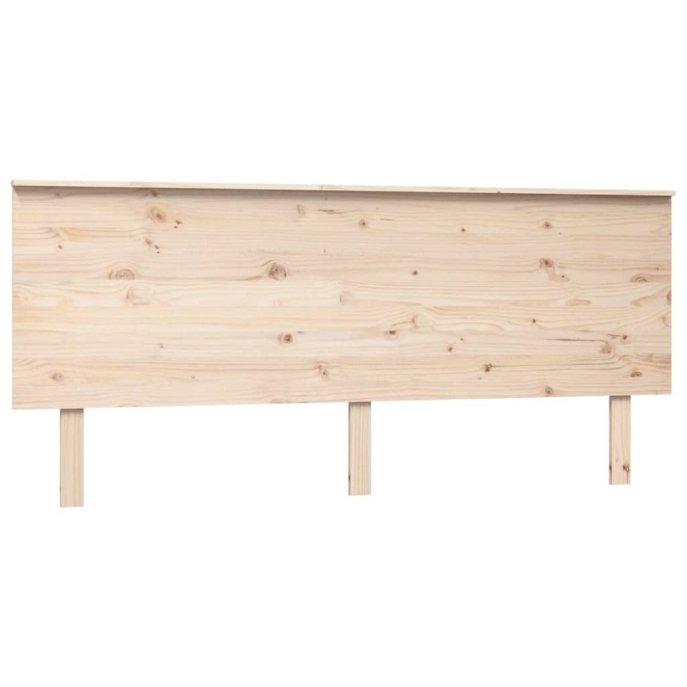 vidaXL Tăblie de pat, 184x6x82,5 cm, lemn masiv de pin