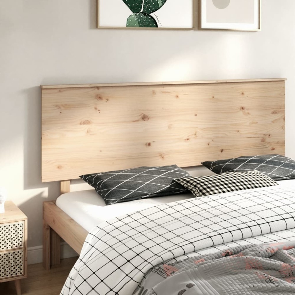 vidaXL Tăblie de pat, 184x6x82,5 cm, lemn masiv de pin