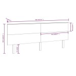 vidaXL Tăblie de pat, 184x6x82,5 cm, lemn masiv de pin vidaXL Tăblie de pat, 184x6x82,5 cm, lemn masiv de pin