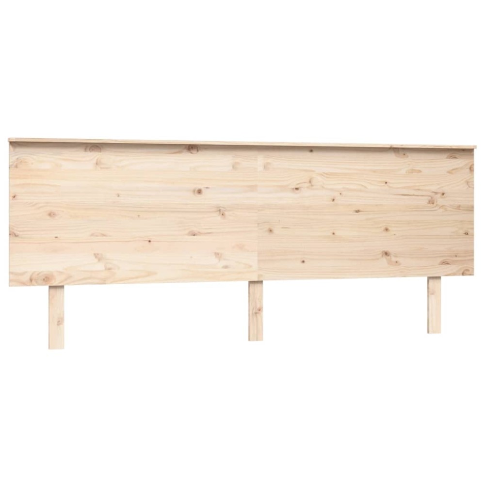 vidaXL Tăblie de pat, 204x6x82,5 cm, lemn masiv de pin