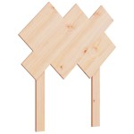 vidaXL Tăblie de pat, 72,5x3x81 cm, lemn masiv de pin