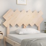 vidaXL Tăblie de pat, 122,5x3x80,5 cm, lemn masiv de pin