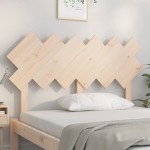 vidaXL Tăblie de pat, 132x3x81 cm, lemn masiv de pin