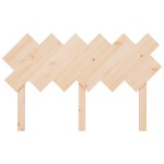 vidaXL Tăblie de pat, 132x3x81 cm, lemn masiv de pin
