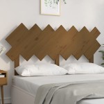 vidaXL Tăblie de pat, maro miere, 141x3x80,5 cm, lemn masiv de pin vidaXL Tăblie de pat, maro miere, 141x3x80,5 cm, lemn masiv de pin