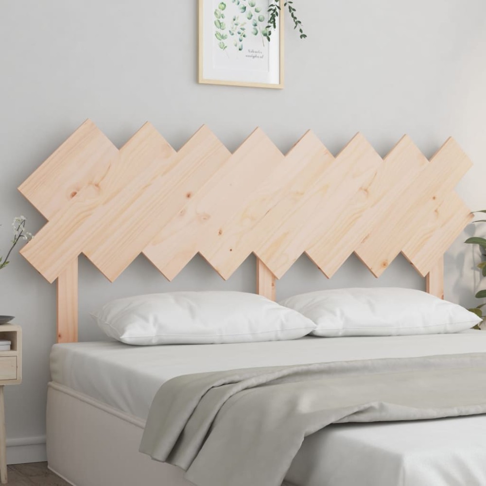 vidaXL Tăblie de pat, 159,5x3x80,5 cm, lemn masiv de pin
