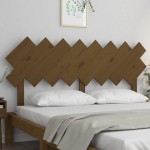 vidaXL Tăblie de pat, maro miere, 159,5x3x80,5 cm, lemn masiv de pin