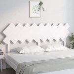 vidaXL Tăblie de pat, alb, 178x3x80,5 cm, lemn masiv de pin vidaXL Tăblie de pat, alb, 178x3x80,5 cm, lemn masiv de pin
