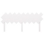 vidaXL Tăblie de pat, alb, 178x3x80,5 cm, lemn masiv de pin vidaXL Tăblie de pat, alb, 178x3x80,5 cm, lemn masiv de pin
