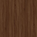 vidaXL Bibliotecă cu 3 niveluri stejar maro 40x24x109 cm lemn compozit vidaXL Bibliotecă cu 3 niveluri stejar maro 40x24x109 cm lemn compozit