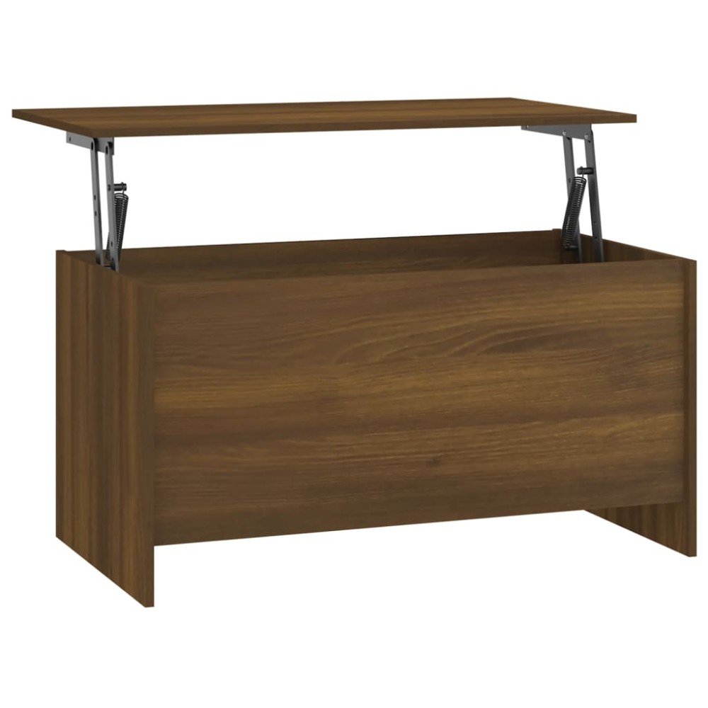 vidaXL Măsuță de cafea, stejar maro, 102x55,5x52,5 cm, lemn prelucrat