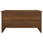 vidaXL Măsuță de cafea, stejar maro, 80x55,5x41,5 cm, lemn prelucrat vidaXL Măsuță de cafea, stejar maro, 80x55,5x41,5 cm, lemn prelucrat