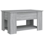vidaXL Măsuță de cafea, gri sonoma, 79x49x41 cm, lemn prelucrat vidaXL Măsuță de cafea, gri sonoma, 79x49x41 cm, lemn prelucrat