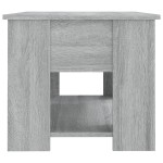 vidaXL Măsuță de cafea, gri sonoma, 79x49x41 cm, lemn prelucrat vidaXL Măsuță de cafea, gri sonoma, 79x49x41 cm, lemn prelucrat