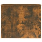 vidaXL Măsuță de cafea stejar fumuriu, 80x50,5x41,5 cm, lemn prelucrat vidaXL Măsuță de cafea stejar fumuriu, 80x50,5x41,5 cm, lemn prelucrat