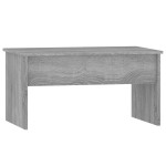 vidaXL Măsuță de cafea, gri sonoma, 80x50,5x41,5 cm, lemn prelucrat